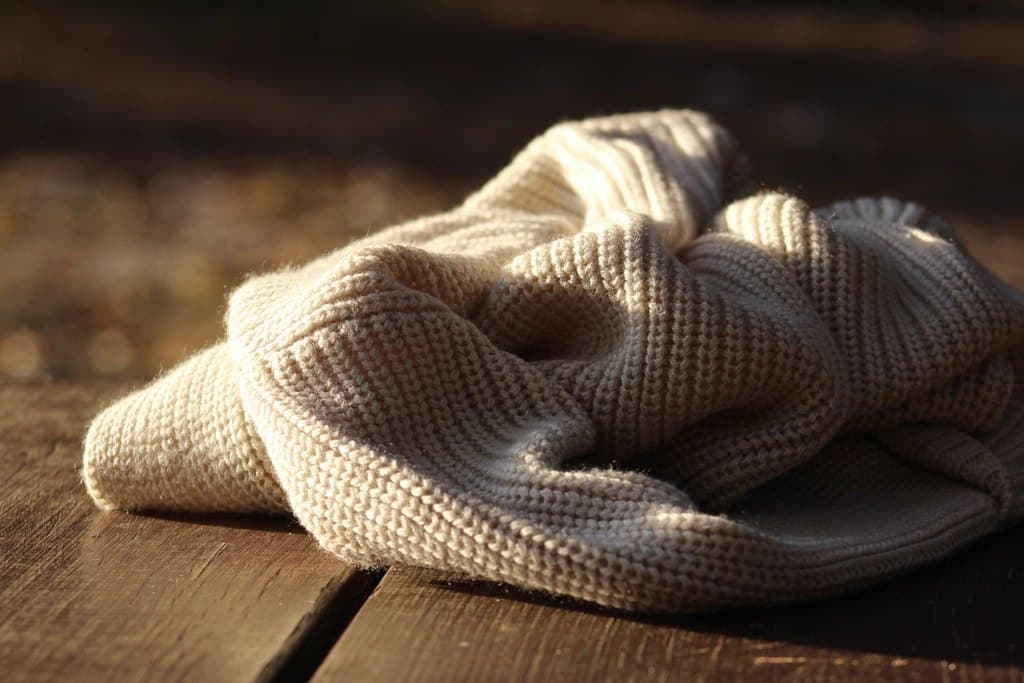 Heathered Wool Throw